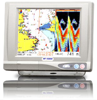 10.4型カラー液晶　NF-1000デジタルGPS魚探